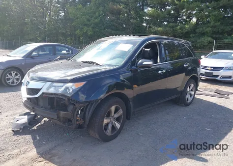 2012 Acura Mdx Technology Package z USA, uszkodzony, nr VIN 2HNYD2H44CH537751